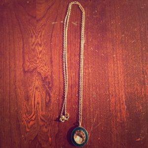 J.Crew gemstone necklace